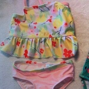 Floral Kids Swim Set